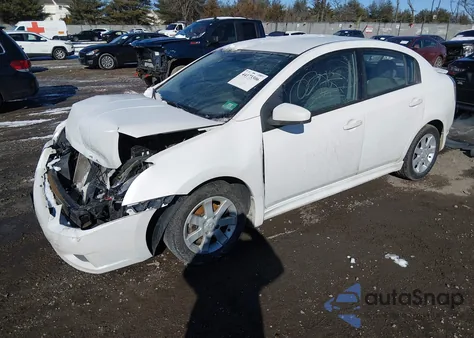 2012 Nissan Sentra 2.0 Sr z USA, uszkodzony, nr VIN 3N1AB6AP8CL692192